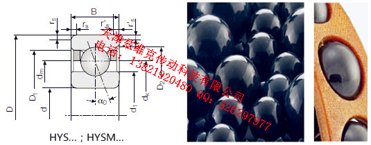 GMNHYSM6003CTAP2+角接觸球軸承圖紙